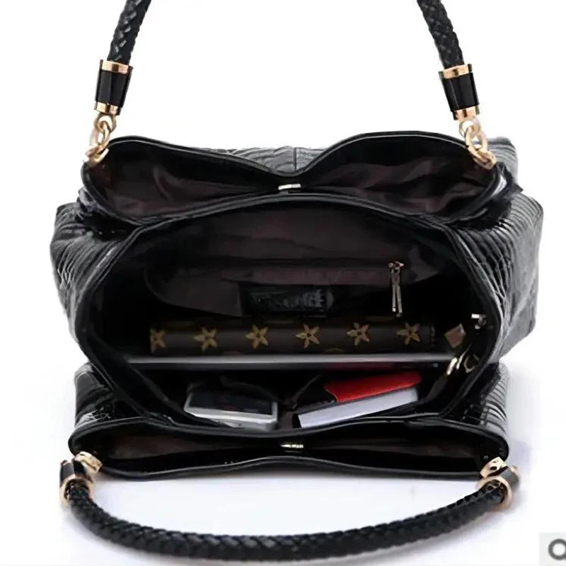 Crocodile Print Tote Bag